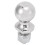 1‑7/8in Diameter Chrome Hex Nut Hitch Ball for ATV 4