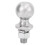 1‑7/8in Diameter Chrome Hex Nut Hitch Ball for ATV 3