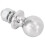 1‑7/8in Diameter Chrome Hex Nut Hitch Ball for ATV 2