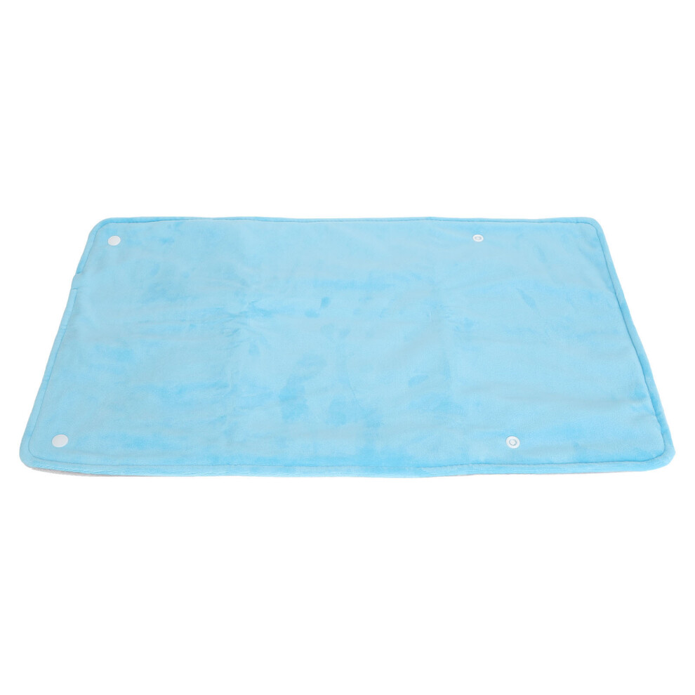 Electric Heating Pad Blue 50x29cm USB Hand Warmer for Abdomen Back Shoulders