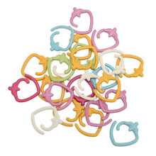 24PCS Strawberry Stitch Markers Zinc Alloy Helical