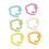 24Pcs Stitch Markers Metal Crochet Locking 7