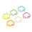 24Pcs Stitch Markers Metal Crochet Locking 6