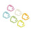 24Pcs Stitch Markers Metal Crochet Locking 2