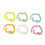 24Pcs Stitch Markers Metal Crochet Locking 9