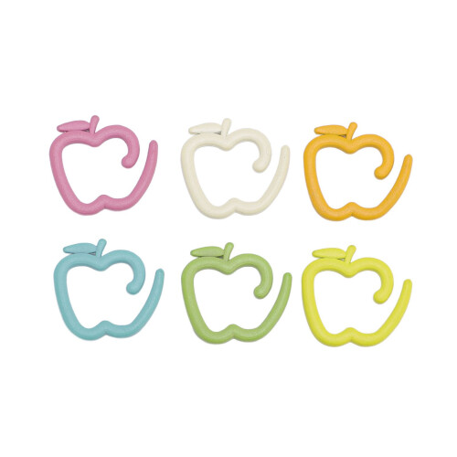 24Pcs Stitch Markers Metal Crochet Locking 2