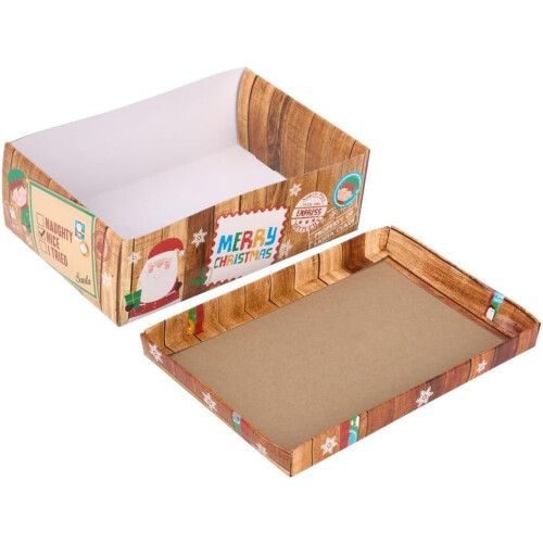 Christmas Eve Delivery Present Gift Box with Lid 1