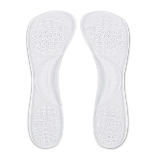2 Paar 3/4 High Heel-Einlegesohlen, Einheitsgröße, Transparent 2