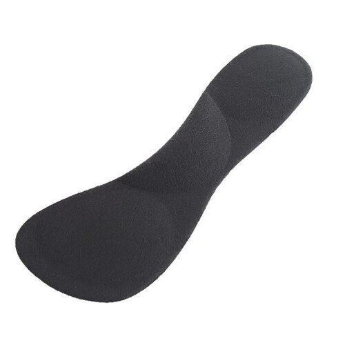 2 Paare 3/4 High-Heel-Einlegesohlen schwarz Einheitsgröße 2