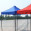 Verdeckoberabdeckung 420D Oxford Gewebe 3x3m Blau 4