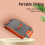 Elderly Safety Bed Transfer Sling with Ergonomic Handles - Orange 7