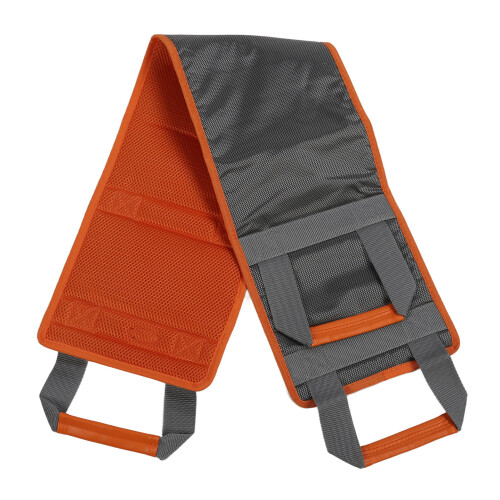 Elderly Safety Bed Transfer Sling with Ergonomic Handles - Orange