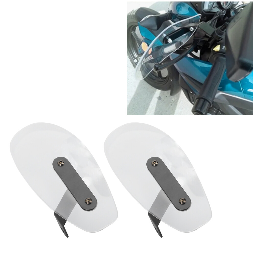 Universal Motorcycle Hand Guard, Transparent, Abs+Metal, Fits Most Bikes 5011338184312