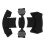 Combat Helmet Liner System Memory Sponge Pad, Black, 152g 5