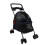 Dog Cat Stroller Breathable Visible Mesh Metal 8