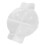 Vent Compact Brustabdichtung - 16x16 cm, 3 Löcher, Nylon 9