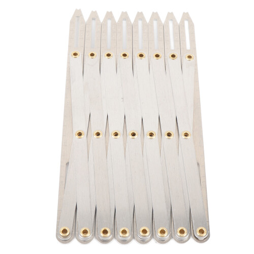 6.3in Expanding Aluminum Sewing Gauge Equal Space 2