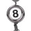 Portable Black Retractable Billiards Snooker Pool 15