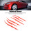 Car Claw Scratch Decal 2PCS Vinyl Monster Sticker for Headlights & Side Panels 9