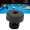 Billard-Queue Untere Abdeckung Schwarzer Gummi-Stoßfänger Schutz Für MEZZ Pool-Queues 15