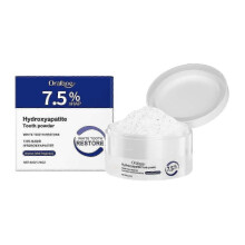 Hydroxyapatite Tooth Powder for Enamel Protection and Tooth Strengthening, Gentle and Effective Formula, Fresh Breath, Fluoride-Free Tooth Powder for