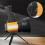 Gold Handheld Rechargeable Flashlight Super Bright Large Flashlight, 1Pcs 11