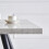 (Grey) 1.2M Wooden Dining Table 4 People Kitchen Tables 8