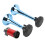 Dual Trumpet Air Horn Kit with Compressor 130dB 9