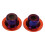 2Pcs Front Fork Frame Sliders Wheel Crash 13