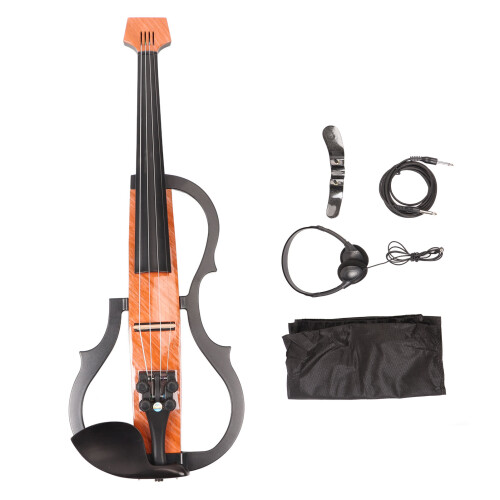 Silent Electric Violin 4/4 Floor Tile Pattern