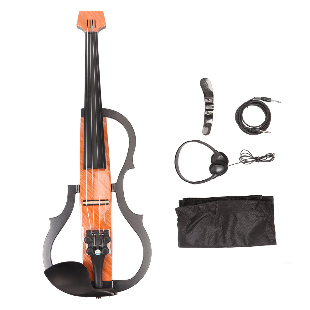 Silent Electric Violin 4/4 Floor Tile Pattern