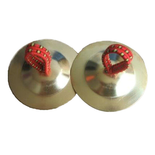 2Pcs Finger Cymbals Copper Easy Grip Finger Bell 2