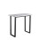 (Grey) Bar Table Breakfast Counter Table U Shape Leg 7