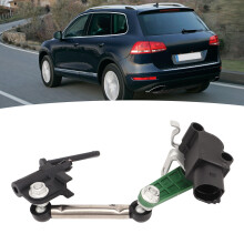 Vorne links Scheinwerfer-Niveau-Sensor 7P0616213 Hochsensitiver Fahrlicht-Luftfahrwerksniveauregler