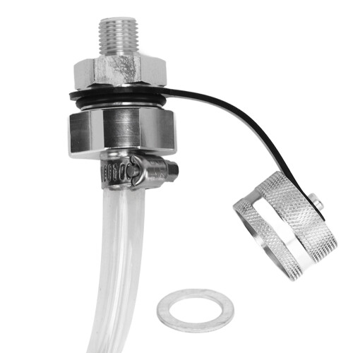 Ölablassventil M12-1.25 Quick Twist - ABS/Metall 1