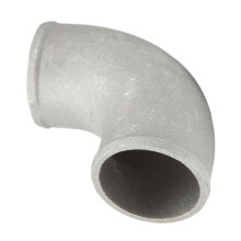 Cast Aluminum Turbo Intake Elbow Pipe 2.25in OD 90 Intercooler Tube