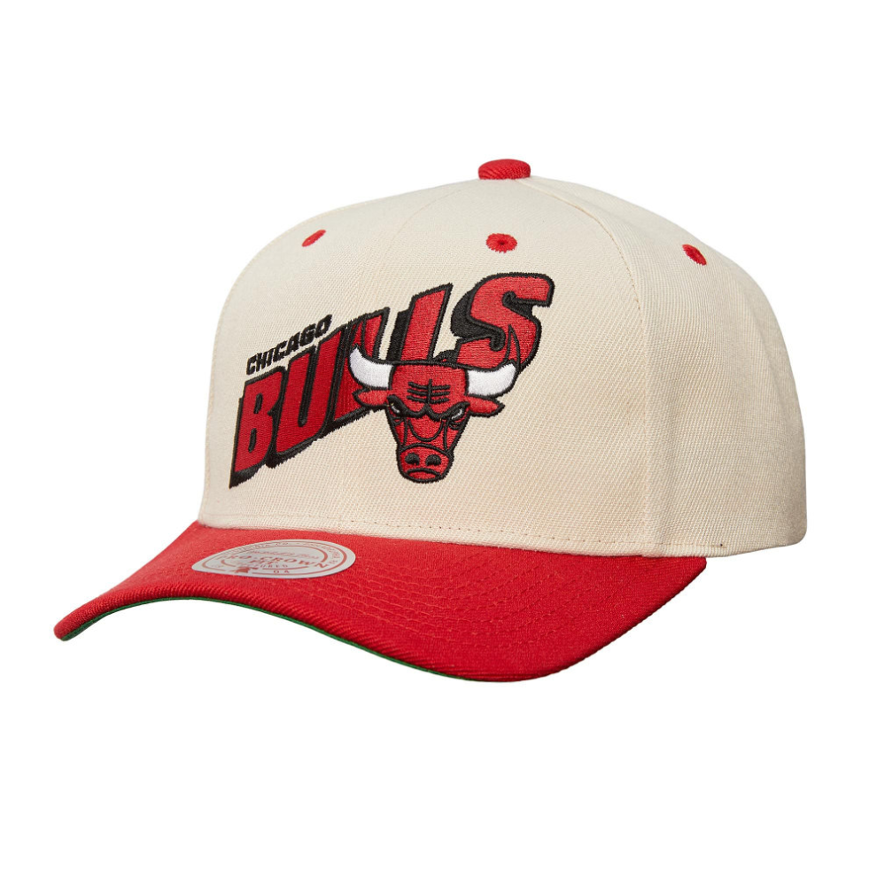 (One Size) Chicago Bulls NBA Snapback Men's Mitchell & Ness Cap - New