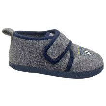 (UK Size 9) Sleepers LEAGUE CS283F Boys Toddler Comfort Touch Fastening Soccer Bootee Slipper