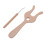 Knitting Fork and Needle Kit Beech Wood Slick 7