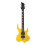 Electric Guitar 24 Fret Yellow Flame Shaped 3