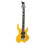 Electric Guitar 24 Fret Yellow Flame Shaped 4