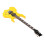Electric Guitar 24 Fret Yellow Flame Shaped 7