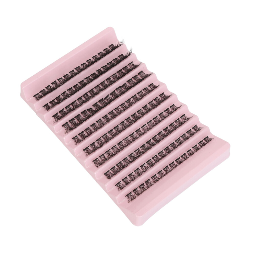 Realistic Synthetic Fibre Individual Eyelashes Cluster Extensions 002
