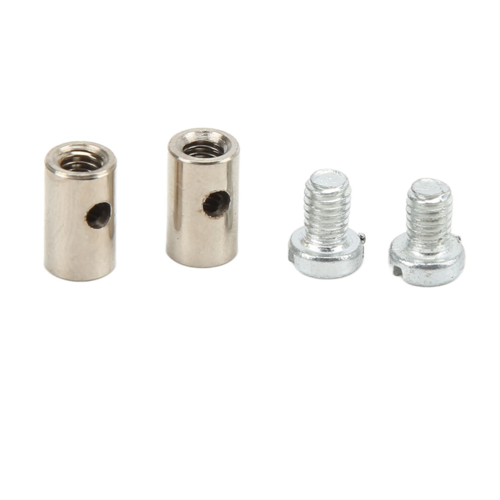 6Mm/0.2In Solderless Cable Nipple Universal Metal 9121376310126