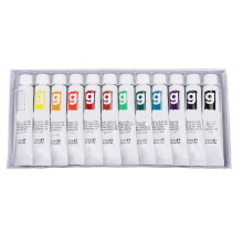 Watercolor Paint Tube Set 12ml Vivid Color Liquid