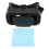 3D-VR-Headset Schwarz 297g 1050in IPD 58.5/70.5 2