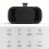 3D-VR-Headset Schwarz 297g 1050in IPD 58.5/70.5 7