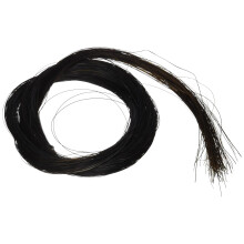 Two(2) Hanks of 31-31.5 Inch Genuine Mongolian Horse Hair for Violin Viola Cello Bass Bow Classic Black Color
