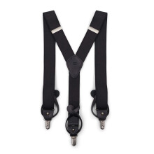 P   nske traky Tommy Hilfiger 32 mm s konvertibilnou sponou na gomb   ky a remienok, cierne, jedna velkost US
