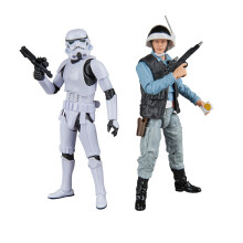 STAR WARS The Black Series Rebel Trooper & Stormtrooper, Colecionável 6 Polegadas 2-Pack